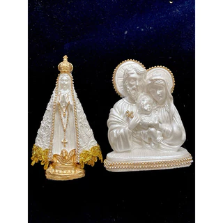 Kit Nossa Senhora de Aparecida e Sagrada Família